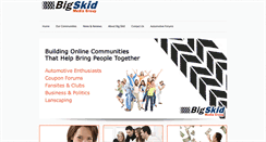Desktop Screenshot of bigskid.com