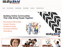 Tablet Screenshot of bigskid.com